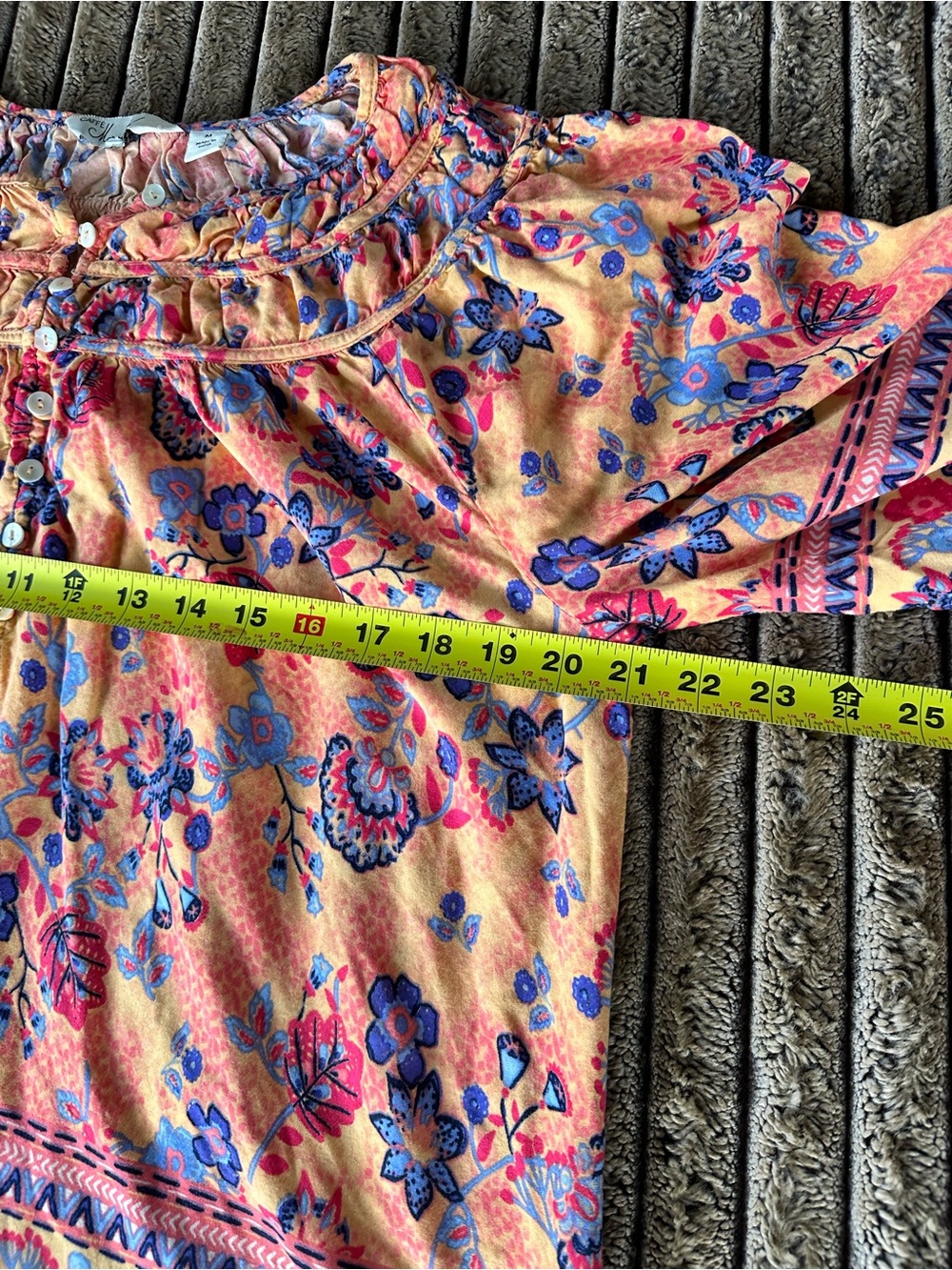 🎉5 for $45🎉 Cafe Marrakesh top blouse shirt size M - Picture 7 of 8